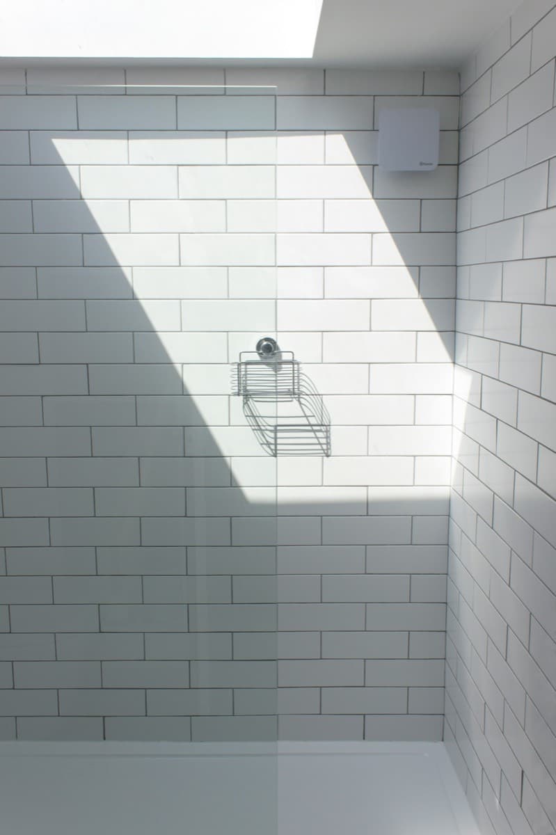 New bathroom with walk-in shower