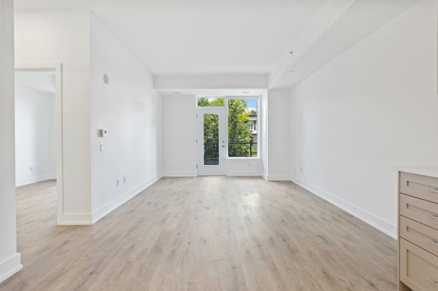 Property maintenance: an engineer at work on a rented home in Rotterdam